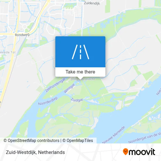 Zuid-Westdijk map