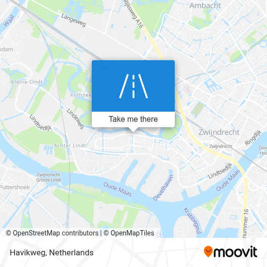Havikweg map