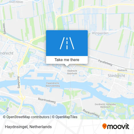 Haydnsingel map