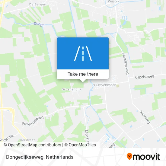 Dongedijkseweg map