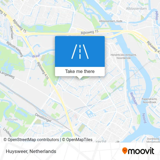 Huysweer map