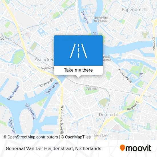 Generaal Van Der Heijdenstraat map