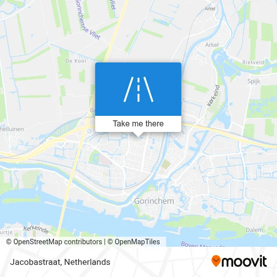 Jacobastraat map
