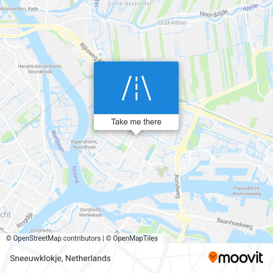 Sneeuwklokje map