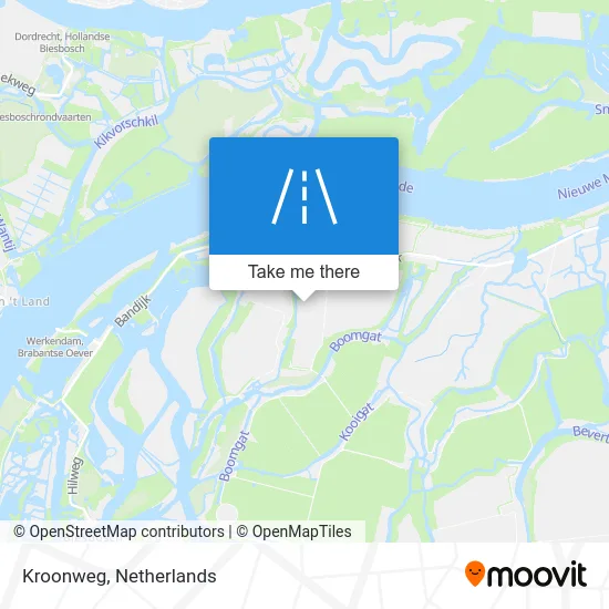 Kroonweg map