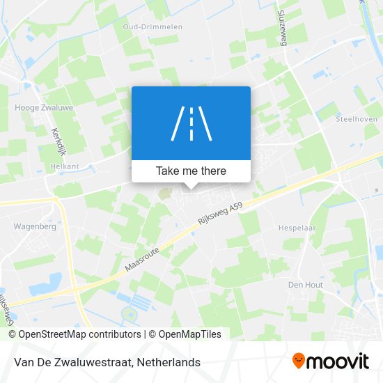 Van De Zwaluwestraat map