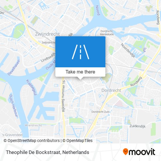 Theophile De Bockstraat map