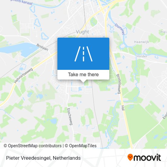 Pieter Vreedesingel map