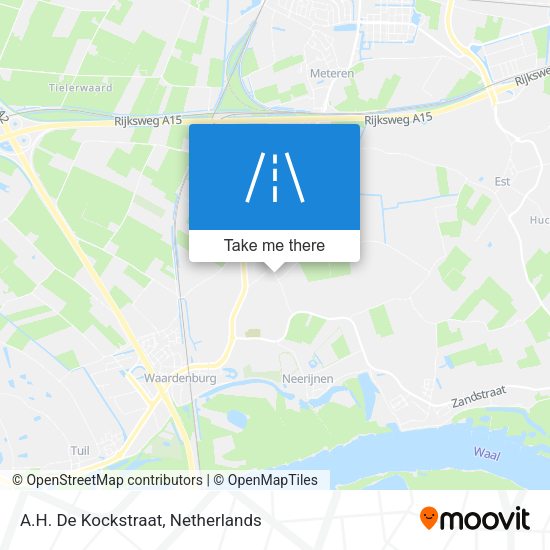 A.H. De Kockstraat map