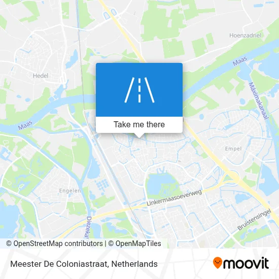 Meester De Coloniastraat map