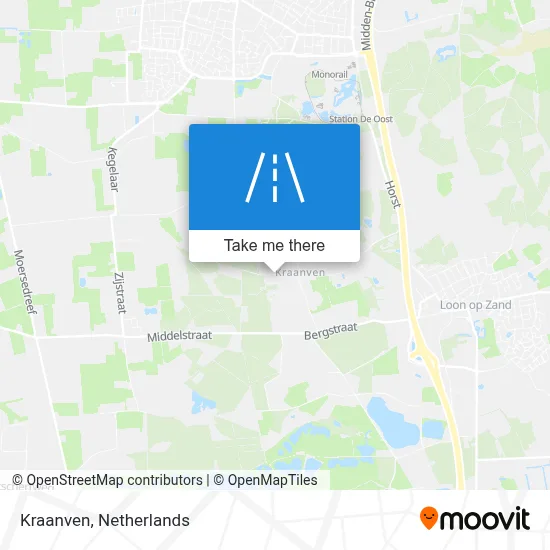 Kraanven map