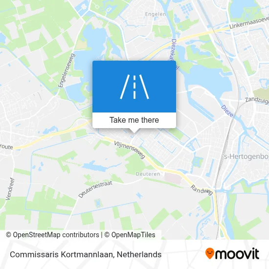 Commissaris Kortmannlaan map