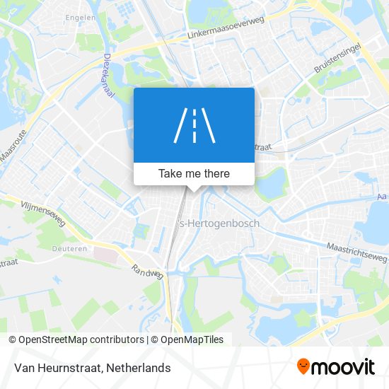 Van Heurnstraat map