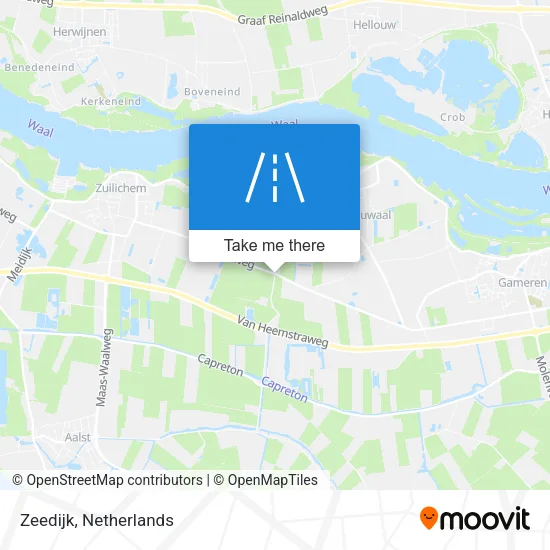 Zeedijk map