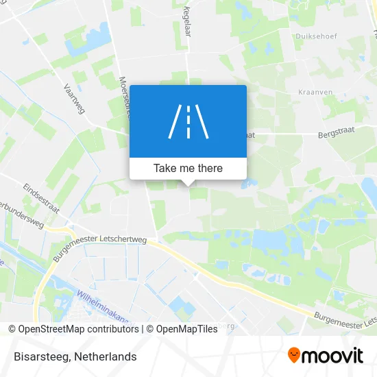 Bisarsteeg map