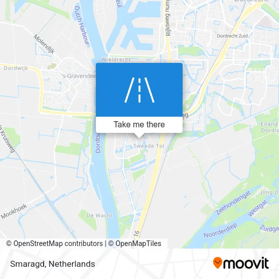 Smaragd map