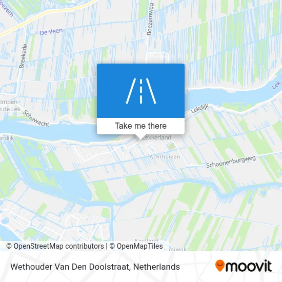 Wethouder Van Den Doolstraat map