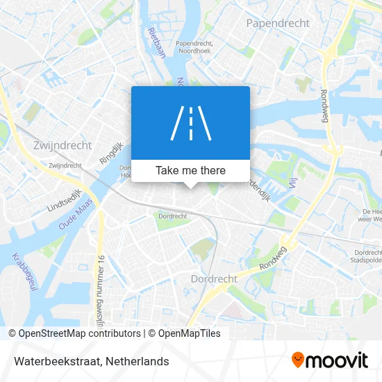 Waterbeekstraat map
