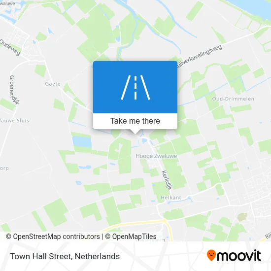 Raadhuisstraat map