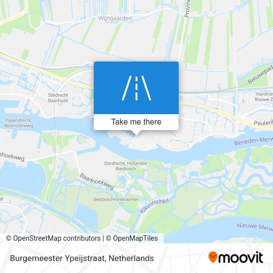 Burgemeester Ypeijstraat map