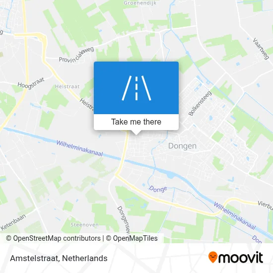 Amstelstraat map