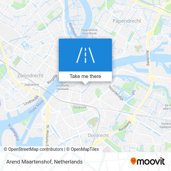 Arend Maartenshof map