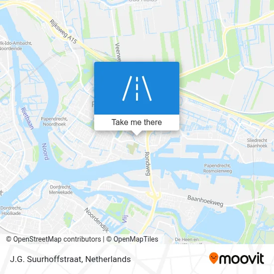 J.G. Suurhoffstraat map