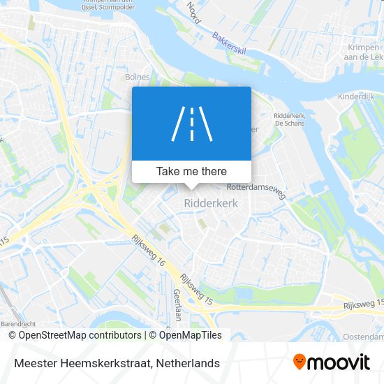 Meester Heemskerkstraat map