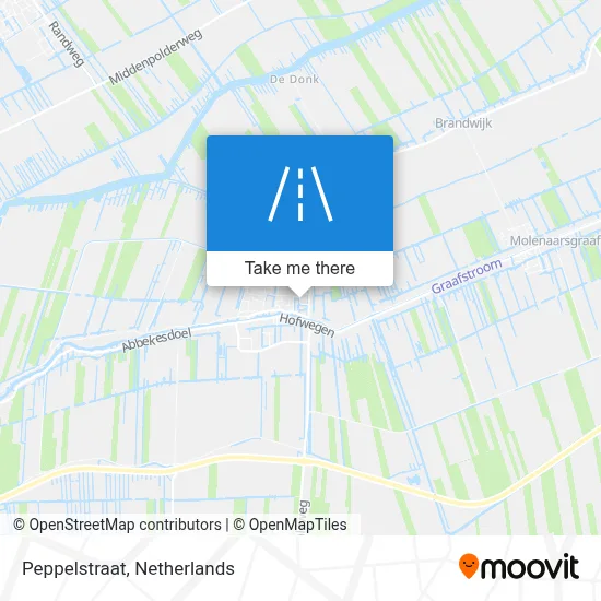 Peppelstraat map