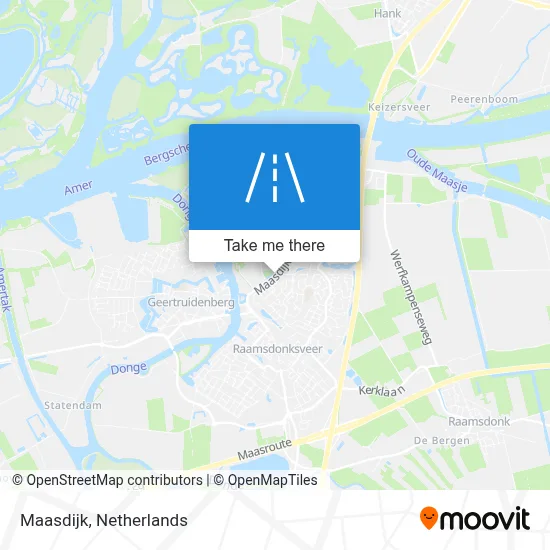 Maasdijk map
