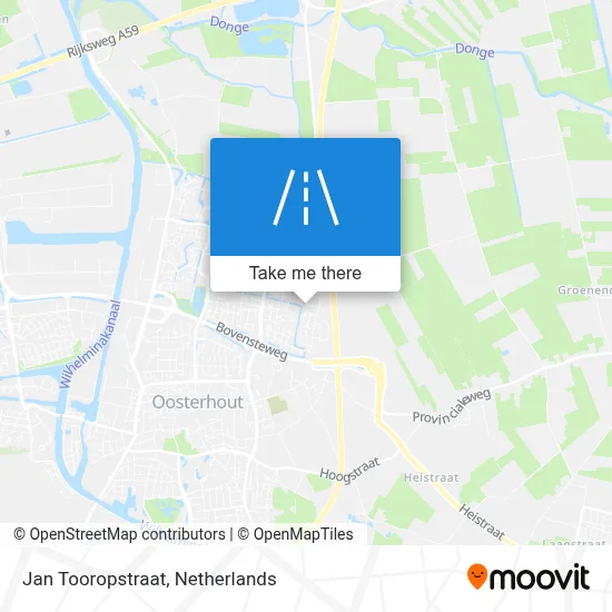 Jan Tooropstraat map
