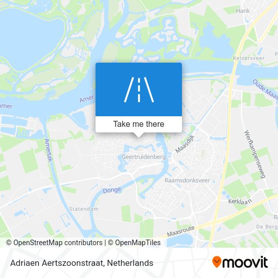 Adriaen Aertszoonstraat map