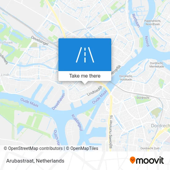 Arubastraat map