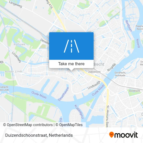 Duizendschoonstraat map