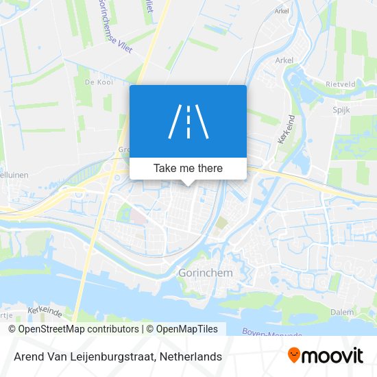Arend Van Leijenburgstraat map