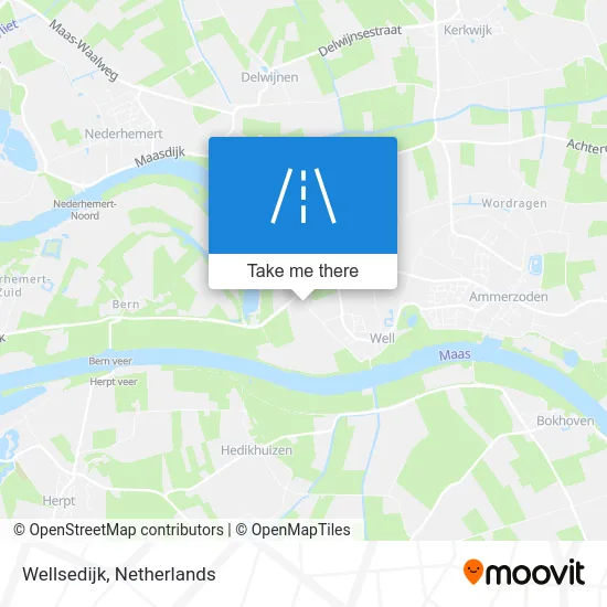 Wellsedijk map