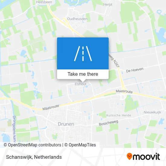 Schanswijk map