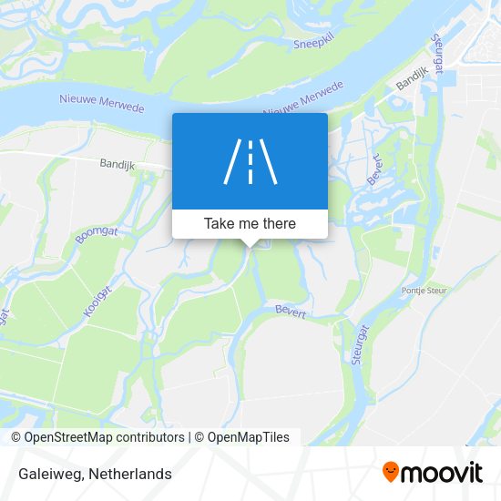 Galeiweg map