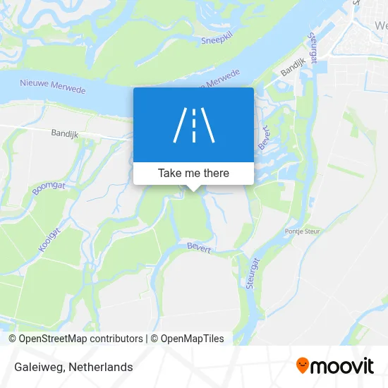 Galeiweg map