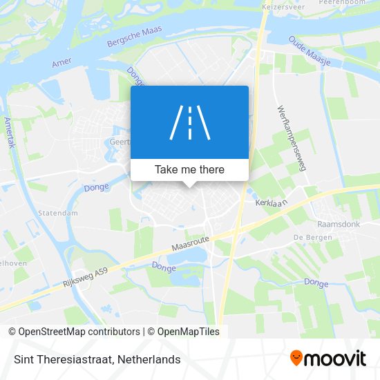 Sint Theresiastraat map