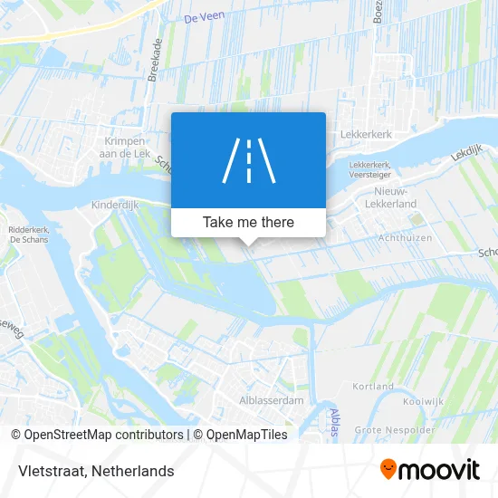 Vletstraat map
