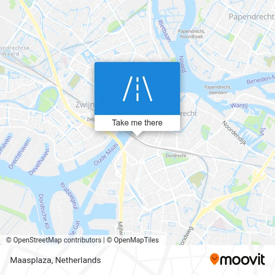 Maasplaza Karte