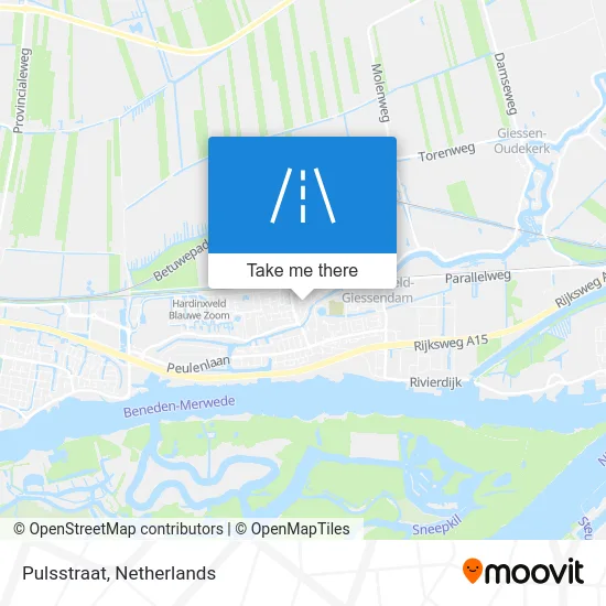 Pulsstraat map