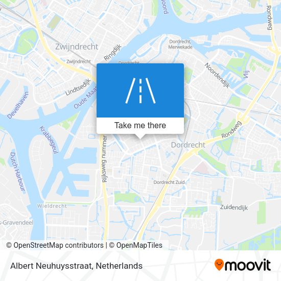 Albert Neuhuysstraat map