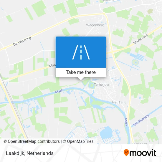 Laakdijk map