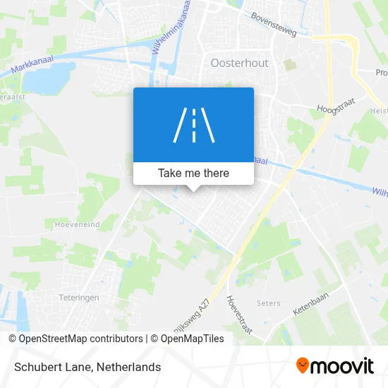 Schubertlaan map