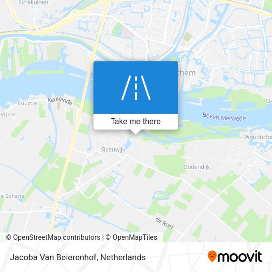 Jacoba Van Beierenhof map