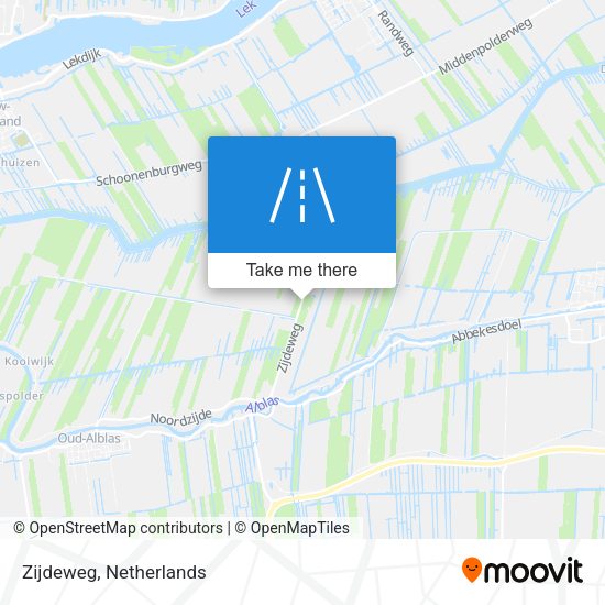 Zijdeweg map