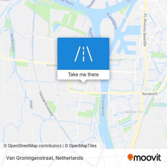 Van Groningenstraat map
