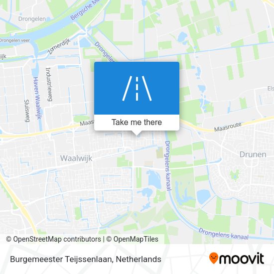 Burgemeester Teijssenlaan map
